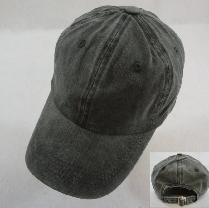 Washed Cotton Ball Cap [ARMY GREEN]